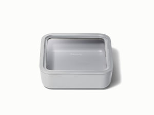large food storage container gray