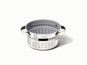 steamer small stainless steel top front view